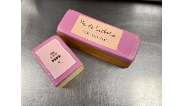 Moederdag cake met coating